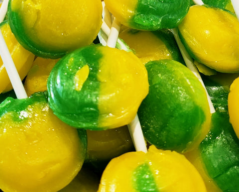 Lemon and Lime Mega Lollies